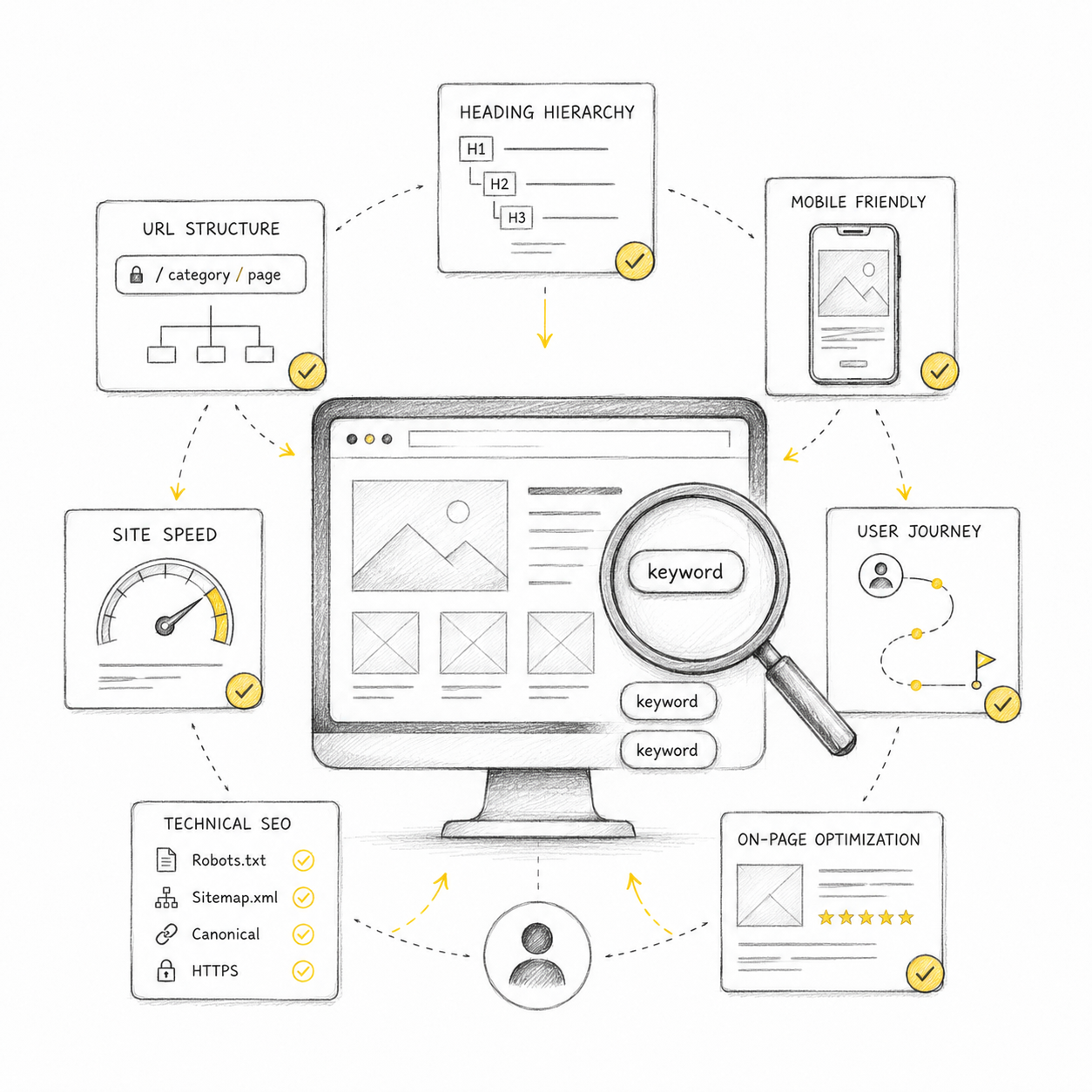 SEO Çalışmasına Başlamadan Önce Web Sitesinde Neler Kontrol Edilmeli?